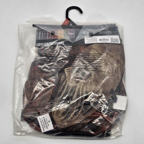 Corn Goblin Halloween Costume Youth Kids Unisex Size Medium (8) M(8) 4-Piece Set - Picture 7 of 9